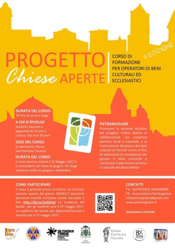 locandina chiese aperte