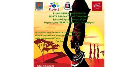 Casacalenda, festival multiculturale all’insegna della condivisione Casacalenda, festival multiculturale all'insegna della condivisione