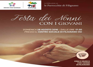 Festa dei nonni con i giovani a Filignano