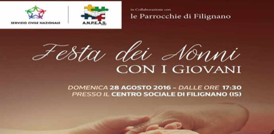 Festa dei nonni con i giovani a Filignano