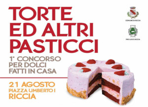 Riccia, un concorso per i dolci fatti in casa