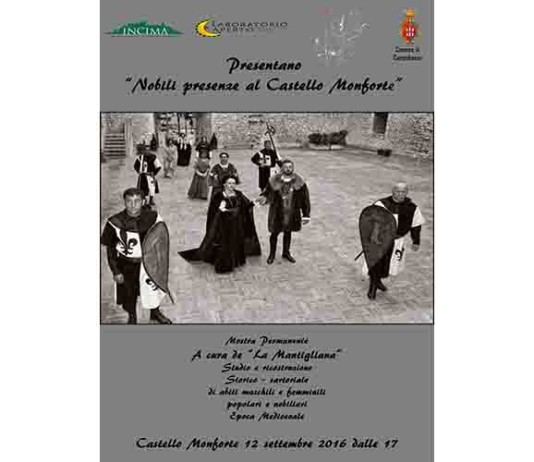 Nobili presenze al Castello Monforte, una mostra permanente