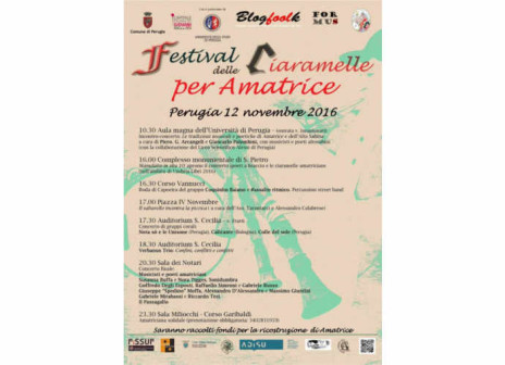 Al Festival delle Ciaramelle per Amatrice anche il molisano Giuseppe Moffa