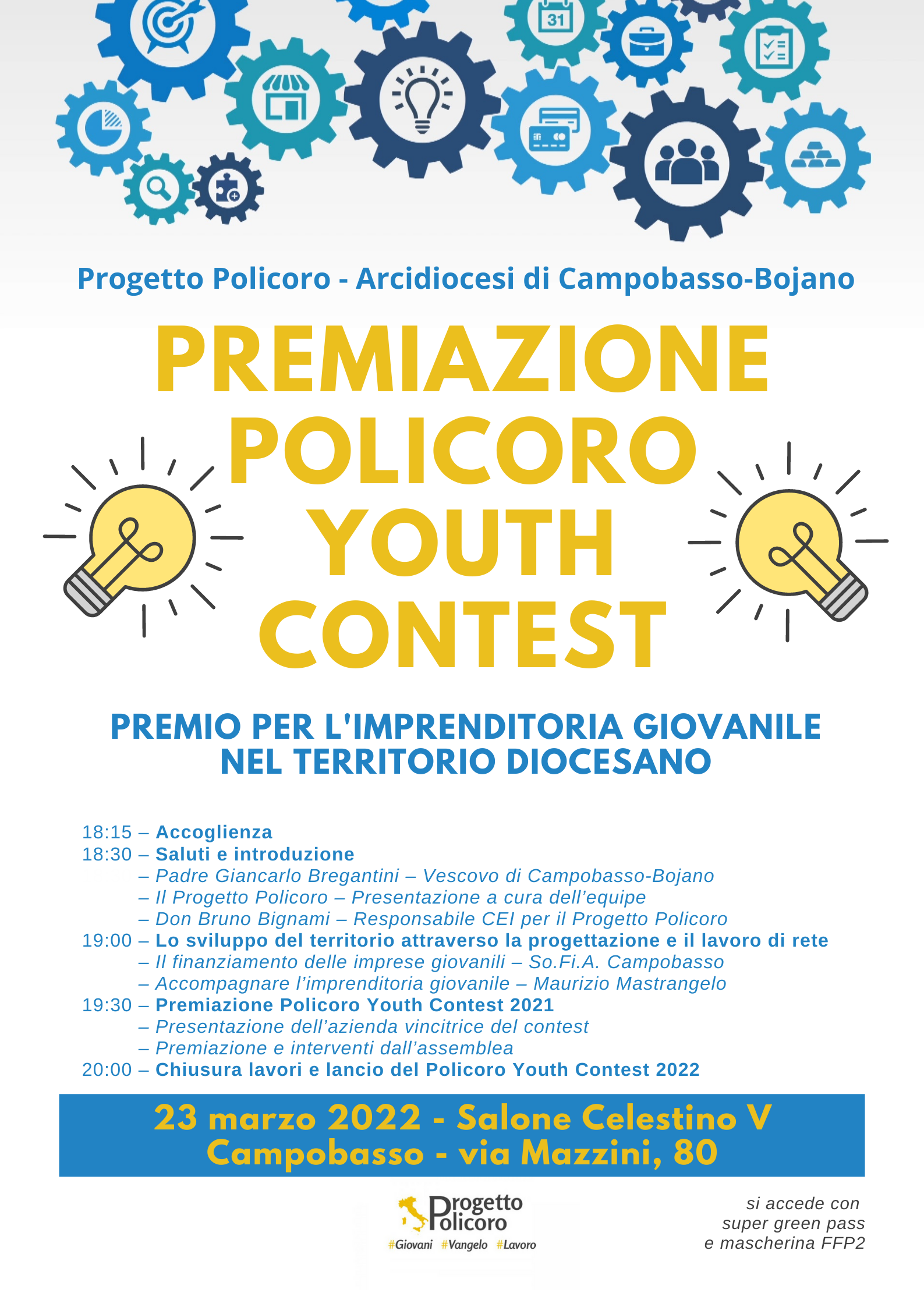 Locandina premiazione PYC21