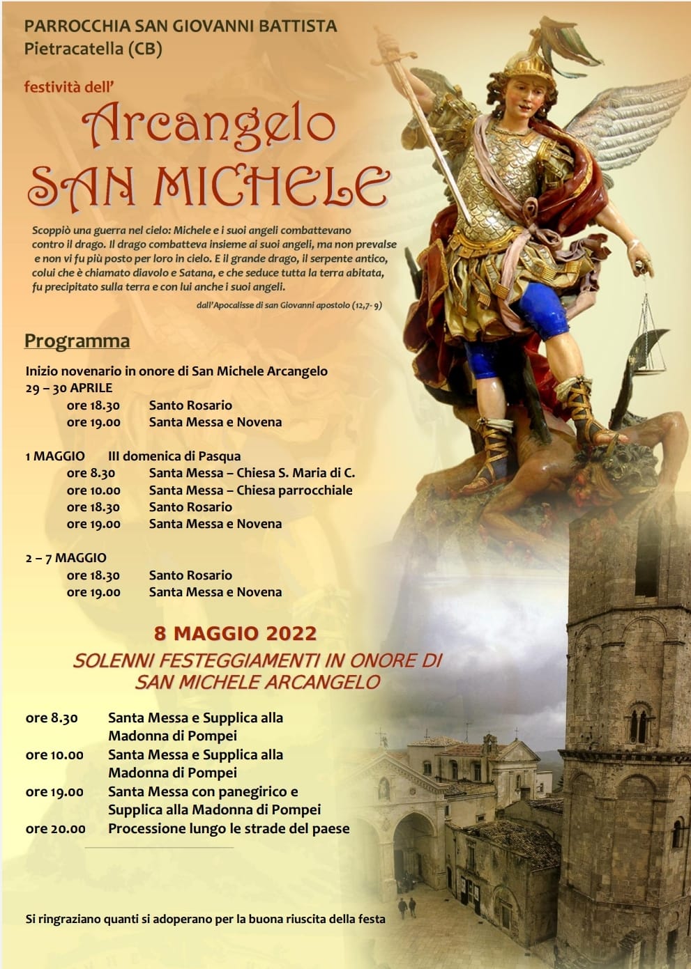 Festività S. Michele Arc.